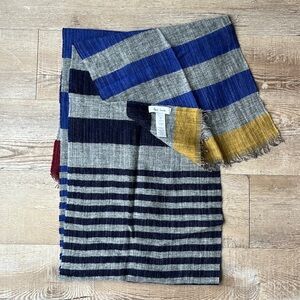 Paul Smith double sided striped scarf.